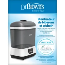 Dr. Brown's Dr. Brown's Bottle And Pacifier Sterilizer And Dryer - Gray -Graco Shop GUEST d91ab663 a139 4421 86ac 0c6ebdb528c4