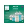 Philips Avent Glass Natural Bottle With Natural Response Nipple Baby Set - 7pc