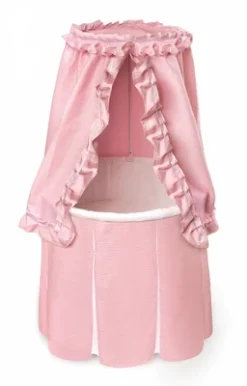 Badger Basket Empress Round Baby Bassinet With Canopy -Graco Shop GUEST d9f505bb facd 4984 9631 3009640edaad