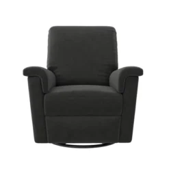 Baby Relax Terrin Swivel Glider Recliner Distressed Faux Leather -Graco Shop GUEST da7bbca9 c517 4fed 83fa 080f2b6d6c80