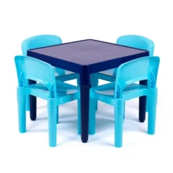 5pc Kids' Lightweight Plastic Table And Chair Set - Humble Crew 6 5pc Kids' Lightweight Plastic Table And Chair Set - Humble Crew -Graco Shop GUEST dbae6a8a ba28 4e2a b76d 0155bc54217a