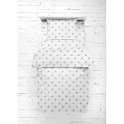 Bacati - Star Gray Ikat Muslin 4pc Toddler Bedding Set -Graco Shop GUEST dd847af3 9c42 4ada b735 1a983650abee