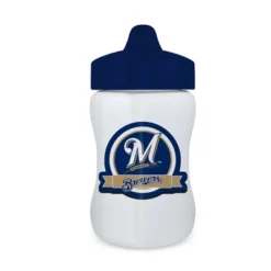 Baby Fanatic Toddler And Baby Unisex 9 Oz. Sippy Cup MLB Milwaukee Brewers