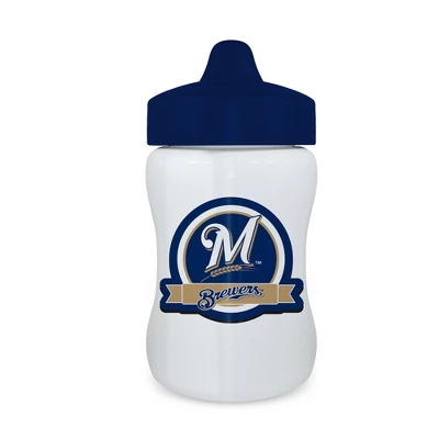 Baby Fanatic Toddler And Baby Unisex 9 Oz. Sippy Cup MLB Milwaukee Brewers 1 Baby Fanatic Toddler And Baby Unisex 9 Oz. Sippy Cup MLB Milwaukee Brewers