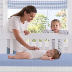 Delta Children 4" Breathable Mini Baby Crib Mattress With Cloud Core - Greenguard Gold Certified