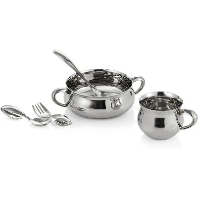 Nambe Kibo Toddler Flatware Set 2 Nambe Kibo Toddler Flatware Set - Image 2