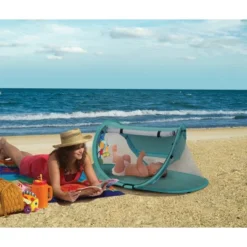 KidCo PeaPod Camp Lightweight Pop Up Child Portable Travel Bed Tent Extension With Retractable Sun Shade, Storage Pocket, And Carry Bag 6 KidCo PeaPod Camp Lightweight Pop Up Child Portable Travel Bed Tent Extension With Retractable Sun Shade, Storage Pocket, And Carry Bag -Graco Shop GUEST dff3cd19 e4b1 4901 9c6c 48229786e4e1