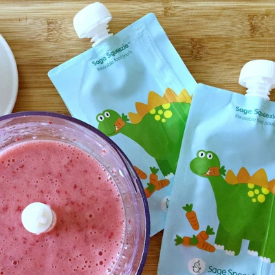 Sage Spoonfuls 2-in-1 Baby Food Maker, Baby Food Processor And Immersion Blender - White - 3pc 4 Sage Spoonfuls 2-in-1 Baby Food Maker, Baby Food Processor And Immersion Blender - White - 3pc - Image 4