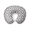 Bacati - 3 Pc Love Aztec Print Gray Hugster Feeding & Infant Support Nursing Pillow