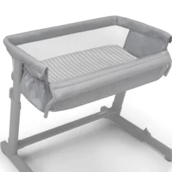 BabyGap By Delta Children Whisper Bedside Bassinet Sleeper With Breathable Mesh And Adjustable Heights - Made With Sustainable Materials -Graco Shop GUEST e27d6401 8daa 403b 867b add23cbc034b