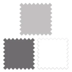 Bacati - 3 Layer Ruffled Crib/Toddler Bed Skirt - White/Gray/Steel -Graco Shop GUEST e43d8109 7300 4ab6 9bba 1dddfc0db447