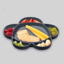 Grabease Silicone Suction Plate, Baby & Toddler Self-Feeding, 6-Section Dish With Stay-Put Grip, BPA And Phthalates-Free -Graco Shop GUEST e470ec10 63f2 4bdd b301 9027bd7412fc