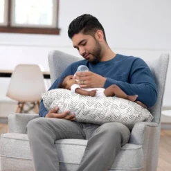 Boppy Original Support Nursing Pillow - Gray Cable Stitch -Graco Shop GUEST e4c05e3f 943c 414d b62e f0ea7c42965e