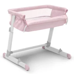 BabyGap By Delta Children Whisper Bedside Bassinet Sleeper With Breathable Mesh And Adjustable Heights - Made With Sustainable Materials -Graco Shop GUEST e5869014 e5b7 4487 88f1 6122fc612564