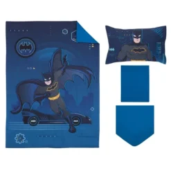 4pc Toddler Warner Bros. Batman 'Bat-Tech' Bedding Set -Graco Shop GUEST e65081c5 369c 4bc6 931e 1078f15e6a55