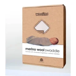 Woolino Swaddle Blanket, Merino Wool, Newborn To 3 Months, Beige -Graco Shop GUEST e84b68e4 bb7f 49aa 8cc3 96d05c26d0d5