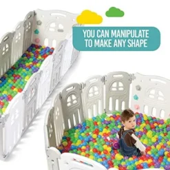 Baby Playpen Large Activity Safety Play Center - 14 Panels Baby Play Fence With Adjustable Shape And Fordable Option - Play22Usa -Graco Shop GUEST e89e7698 33a4 4e94 93ff 4b398e26fca3