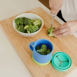 Morepeas Silicone Baby Snack Cup - Blueberry -Graco Shop GUEST e915fe9b 1162 4866 9917 67df2c797b08