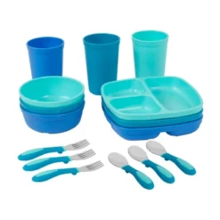 ECR4Kids My First Meal Pal Combo Set, Kids Plastic Tableware And Utensils, 15-Piece -Graco Shop GUEST eb1135d6 0068 4beb 9dda 412cdbc4b003