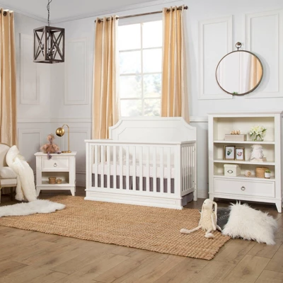 Namesake Emma Regency 4-in-1 Convertible Crib - Warm White 7 Namesake Emma Regency 4-in-1 Convertible Crib - Warm White - Image 7