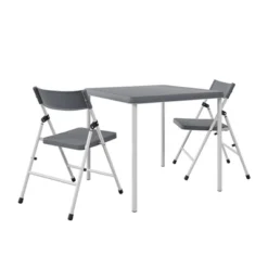 Cosco 3pc Kids' Activity Set With Folding Chairs Gray/White -Graco Shop GUEST ebcbed96 e5ef 476b bf78 f9c939126033