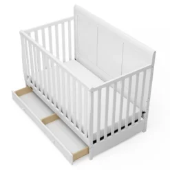 Graco Asheville 5-in-1 Convertible Crib With Drawer - White -Graco Shop GUEST ec1a325d 508b 4283 831f c2ce6998e84e