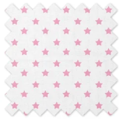 Bacati - Stars Pink/Aqua Ikat Muslin 4 Pc Set Of Bibs & Burp Cloths Set -Graco Shop GUEST ec2e28ec eabc 4016 b0e4 6d5186a06bb2
