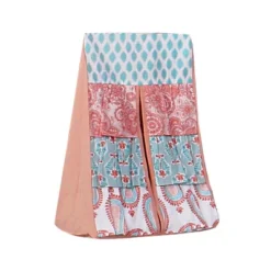 Bacati - Paisley Sophia Coral Aqua 10 Pc Crib Bedding Set With 2 Crib Fitted Sheets 15 Bacati - Paisley Sophia Coral Aqua 10 Pc Crib Bedding Set With 2 Crib Fitted Sheets -Graco Shop GUEST ef853833 bf40 4e9a 8d32 beb31b0aabb8