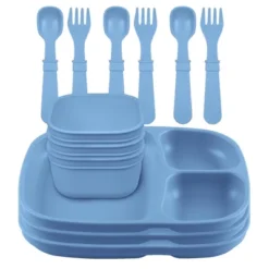 Re-Play Lunch Set - Denim - 3ct