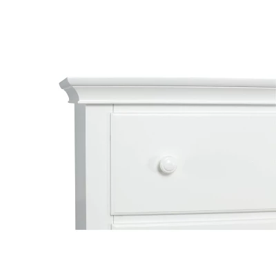 Suite Bebe Hayes Universal 6 Drawer Double Dresser - White 5 Suite Bebe Hayes Universal 6 Drawer Double Dresser - White - Image 5