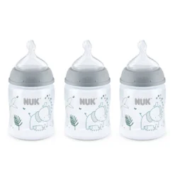 NUK 3pk Smooth Flow Bottle Safari Animals - Elephant 11 NUK 3pk Smooth Flow Bottle Safari Animals - Elephant -Graco Shop GUEST f050ab1c 3292 4a67 a8a6 beca7d8f5356