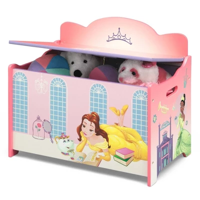 Delta Children Disney Princess Deluxe Toy Box - Greenguard Gold Certified 5 Delta Children Disney Princess Deluxe Toy Box - Greenguard Gold Certified - Image 5