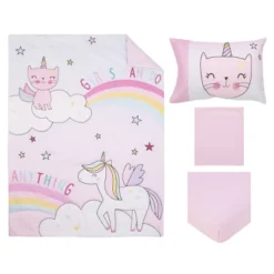 4pc Toddler Everything Caticorn Girl Power Kids' Bedding Set 12 4pc Toddler Everything Caticorn Girl Power Kids' Bedding Set -Graco Shop GUEST f1b157e0 bb7b 4a65 80e4 21e68bef7bd7