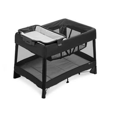 4moms Breeze Plus Playard | Easy, One-Handed Setup | With Removable Bassinet & Flip Changer | Black 2 4moms Breeze Plus Playard | Easy, One-Handed Setup | With Removable Bassinet & Flip Changer | Black - Image 2