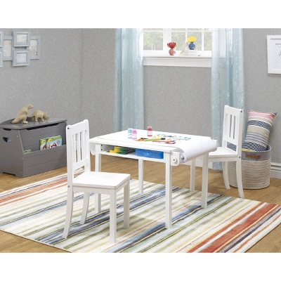 Sorelle Imagination Table & Chair Set White 1 Sorelle Imagination Table & Chair Set White