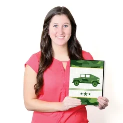 Big Dot Of Happiness Camo Hero - Army Military Camouflage Nursery Wall Art And Kids Room Decorations - Gift Ideas - 7.5 X 10 Inches - Set Of 3 Prints -Graco Shop GUEST f3f11393 9e4b 4052 9121 f21a1f90e3f4