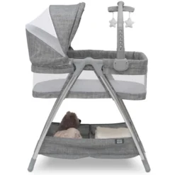 Simmons Kids' City Sleeper Bassinet - Gray Tweed 9 Simmons Kids' City Sleeper Bassinet - Gray Tweed -Graco Shop GUEST f42517e8 2560 4b0d 9a0f f4b173858a3e