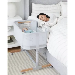 Skip Hop Cozy-Up 2-in-1 Bedside Sleeper & Bassinet 18 Skip Hop Cozy-Up 2-in-1 Bedside Sleeper & Bassinet -Graco Shop GUEST f612c1f8 0eff 446e 9148 33eab0d9ee8f