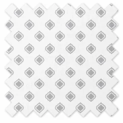 Bacati - Morocan Tiles Gray Muslin 100 Percent Cotton Universal Baby US Standard Crib Or Toddler Bed Fitted Sheet -Graco Shop GUEST f65c9910 d926 42b2 8aa2 9ca2586d3996