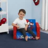 Delta Children Marvel Spidey And His Amazing Friends Kids' 2-in-1 Convertible Cozee Flip-Out Chair