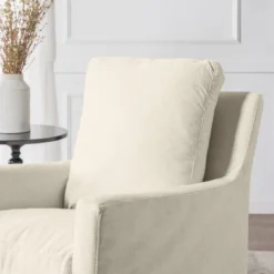 DaVinci Winnie Slipcover Swivel Glider - Vanilla -Graco Shop GUEST f6f1ba58 9bff 403b 86a1 1a448aca6e5a