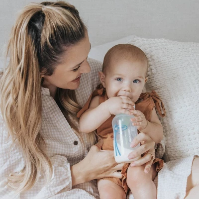 Dr. Brown's Dr. Brown's Anti-Colic Wide-Neck Options+ Baby Bottle 0m+ - 9oz/3pk 14 Dr. Brown's Dr. Brown's Anti-Colic Wide-Neck Options+ Baby Bottle 0m+ - 9oz/3pk - Image 14