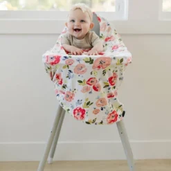 Bebe Au Lait Pure & Simple 5-in-1 Cover With 2 Nursing Pads - Floral Pop - 3ct -Graco Shop GUEST f8ab8e49 f2ce 446e b6b7 55bd6f537025