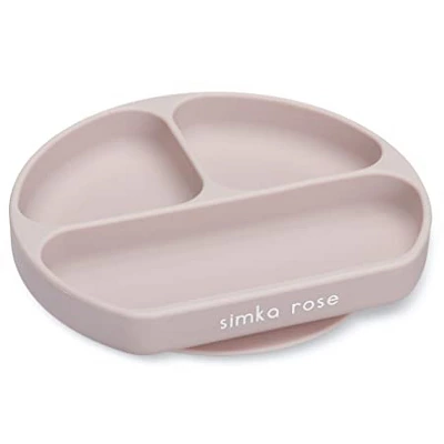 Simka Rose Silicone Suction Plate For Baby And Toddler 10 Simka Rose Silicone Suction Plate For Baby And Toddler - Image 10