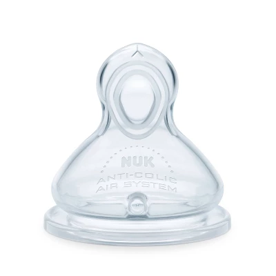 NUK 3pk Smooth Flow Bottle Safari Animals - Elephant 2 NUK 3pk Smooth Flow Bottle Safari Animals - Elephant - Image 2