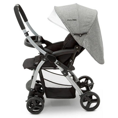 Jeep By Delta Children Unlimited Reversible Handle Stroller - Gray Tweed 8 Jeep By Delta Children Unlimited Reversible Handle Stroller - Gray Tweed - Image 8