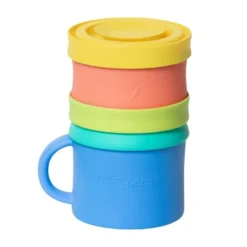 Morepeas Silicone Baby Snack Bowl - Melon -Graco Shop GUEST fc7a5ba8 0be2 4786 95fe eeb7fd0d8d76