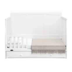 Graco Asheville 5-in-1 Convertible Crib With Drawer - White -Graco Shop GUEST fcfa7bad 44a7 4667 9419 d9166ed57ec8
