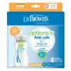 Dr. Brown's Dr. Brown's Anti-Colic Wide-Neck Options+ Baby Bottle 0m+ - 9oz/3pk